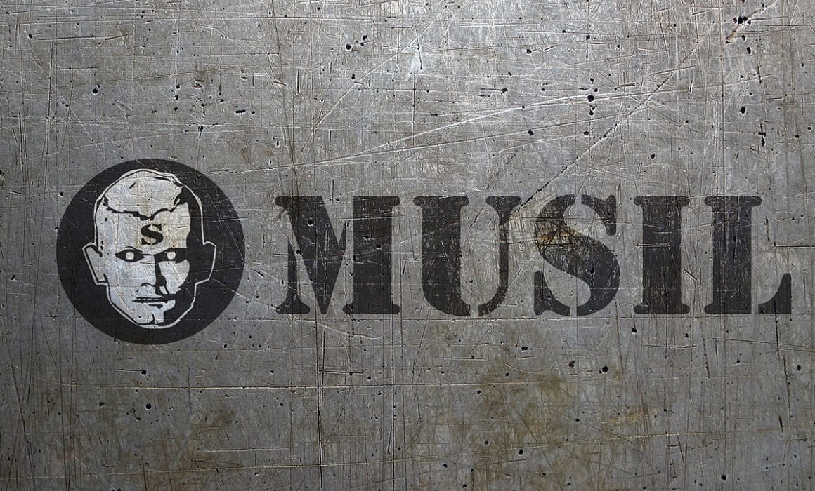 Logo jihlavského kulturisty Jindřicha Musila - 2D grafiak