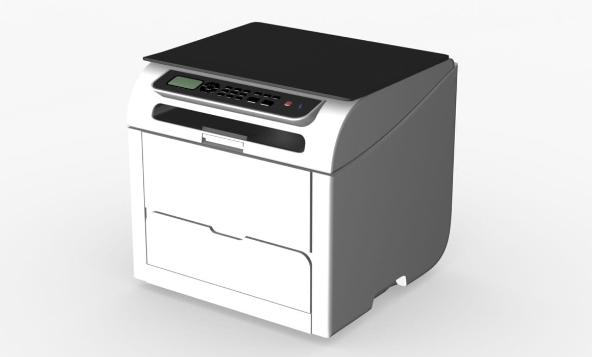 Design tiskárny - 3D grafika