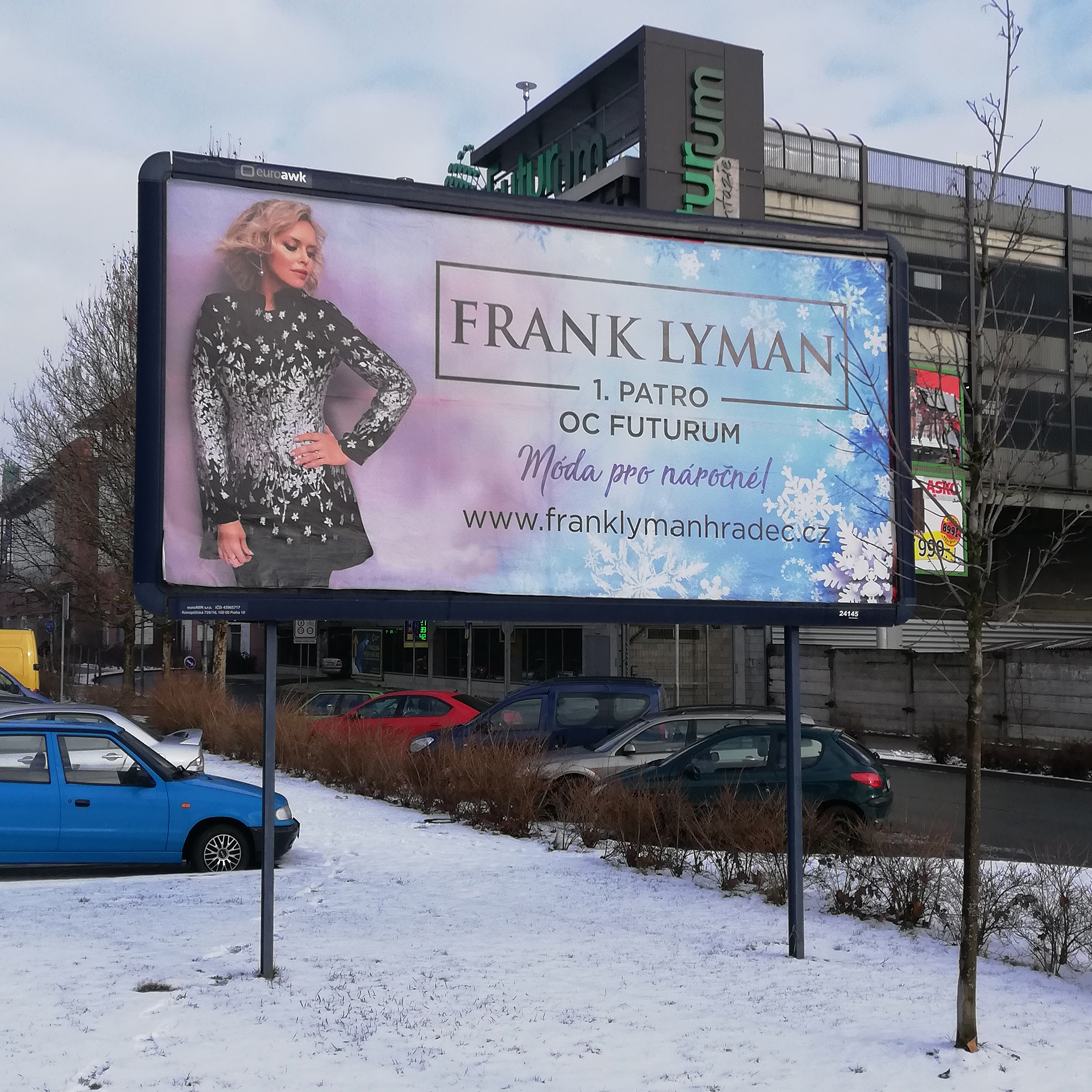 Frank Lyman - billboard - Hradec Králové