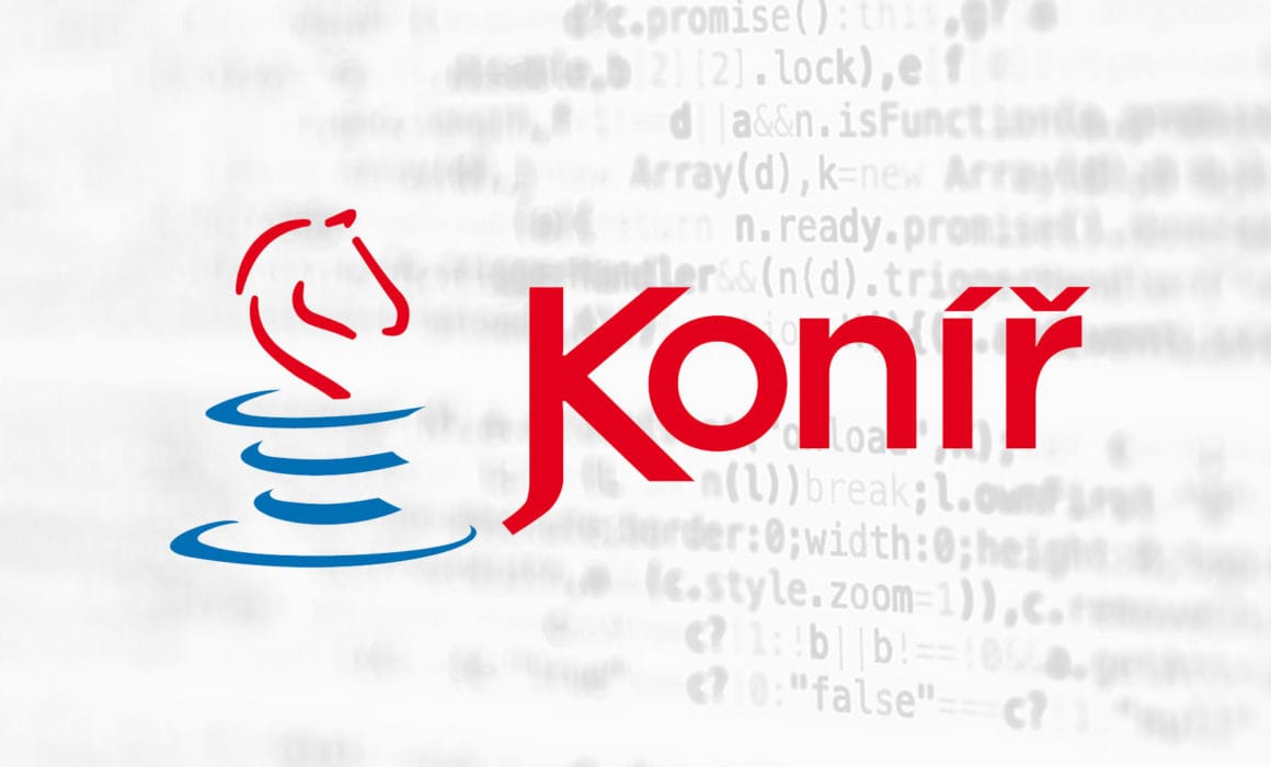 Koníř Logo IT frimy