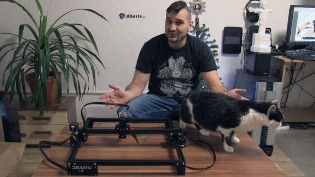 Zbaitu Laser Engraver M37 FF80 installation