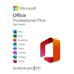 microsoft office 2021 professional plus retail 3 licence