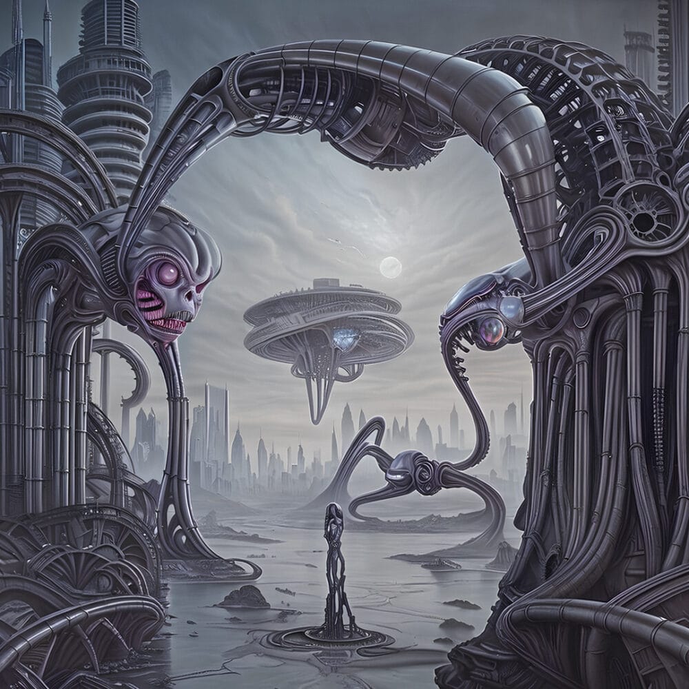 Vlastní podobizna - Petr Chroustovský - optický klam - Stable Diffusion AI genrovaná grafika s použitím plugin ControlNet a checkpointu QR monster