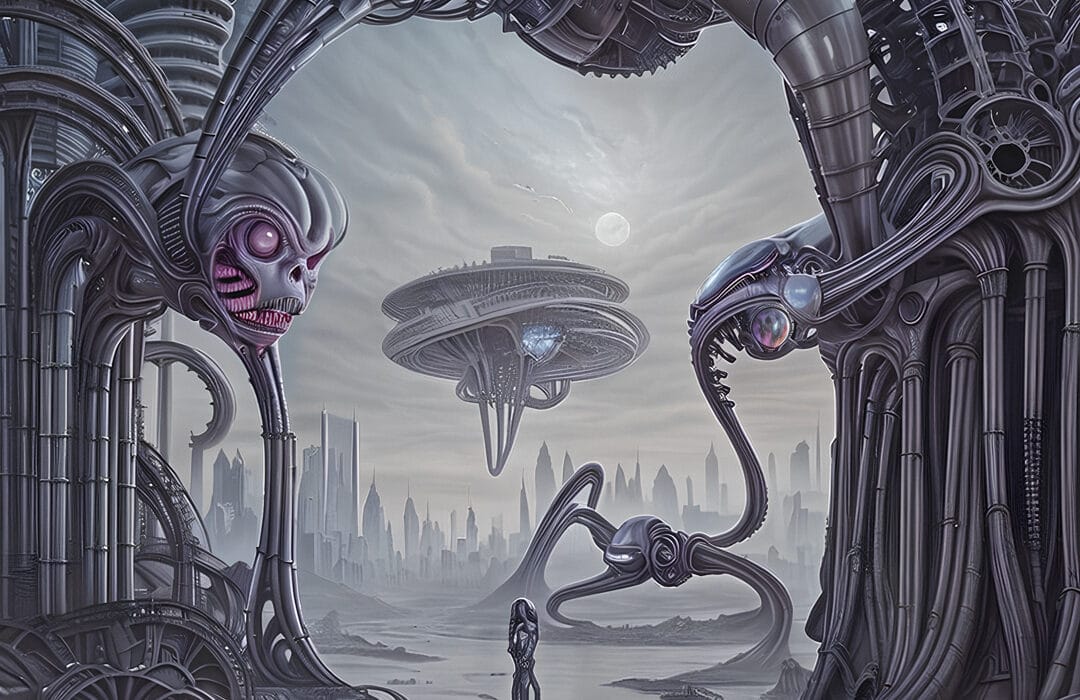 Vlastní podobizna - Petr Chroustovský - optický klam - Stable Diffusion AI genrovaná grafika s použitím plugin ControlNet a checkpointu QR monster