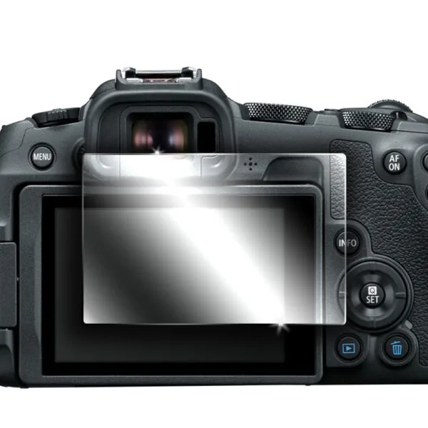 Temperované samolepicí sklo digitální fotoaparáty Canon EOS R8, R7, R6, Mark II, R50, R10, R5, R3, RP