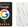 Google recenze NFC hodnocenka samolepicí černá