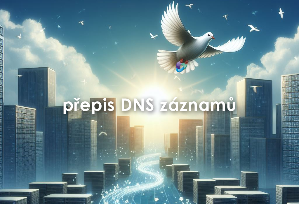 Přepis DNS záznamů domény