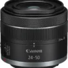 Canon RF 24-50mm f/4.5-6.3 IS STM Objektiv bajonet Canon RF, určen pro Full Frame a APS-C, závit pro filtry 58 mm, automatické ostření, stabilizace, váha 210 g