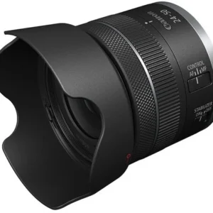 Canon RF 24-50mm f/4.5-6.3 IS STM Objektiv bajonet Canon RF, určen pro Full Frame a APS-C, závit pro filtry 58 mm, automatické ostření, stabilizace, váha 210 g