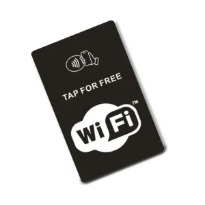 NFC karta pro bezkontaktní přihlášení k wifi síti - oboustranná