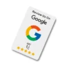 Google recenze NFC hodnocenka bílá oboustranná karta