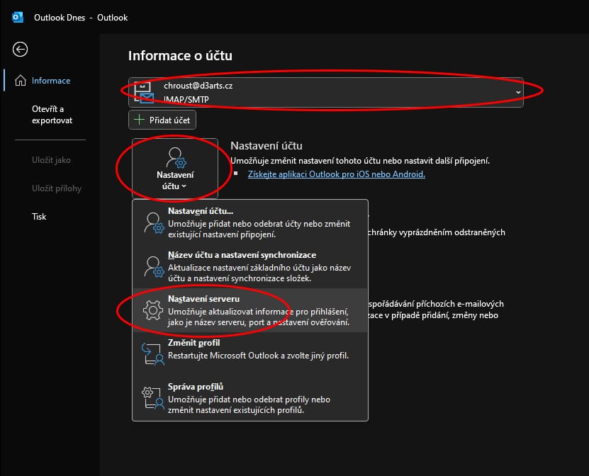 nastaveni_serveru_v_klientu_Microsoft_Outlook_2021 Nastavení poštovních serverů v klientovi Microsoft Office 2021