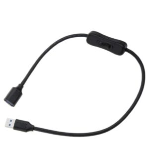 Datový propojovací USB 3.0 kabel s vypínačem 50 cm