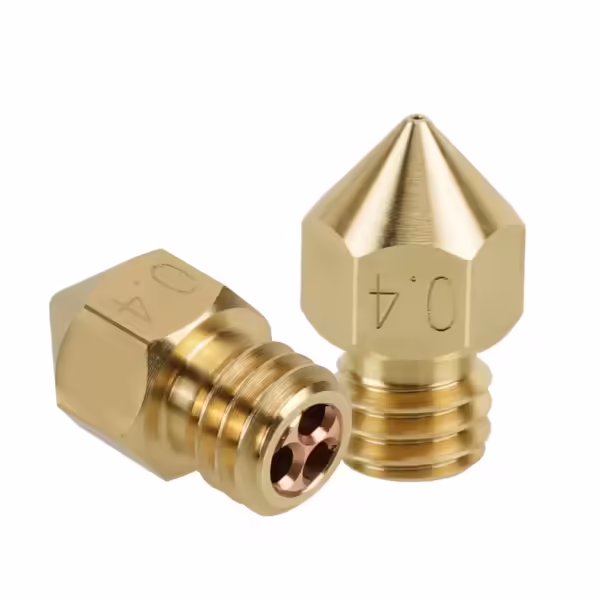 MK8 CHT Mosazné trysky s vysokým průtokem 0,4 pro 1,75 mm filament CR10, CR10S, KP5L, Ender-3