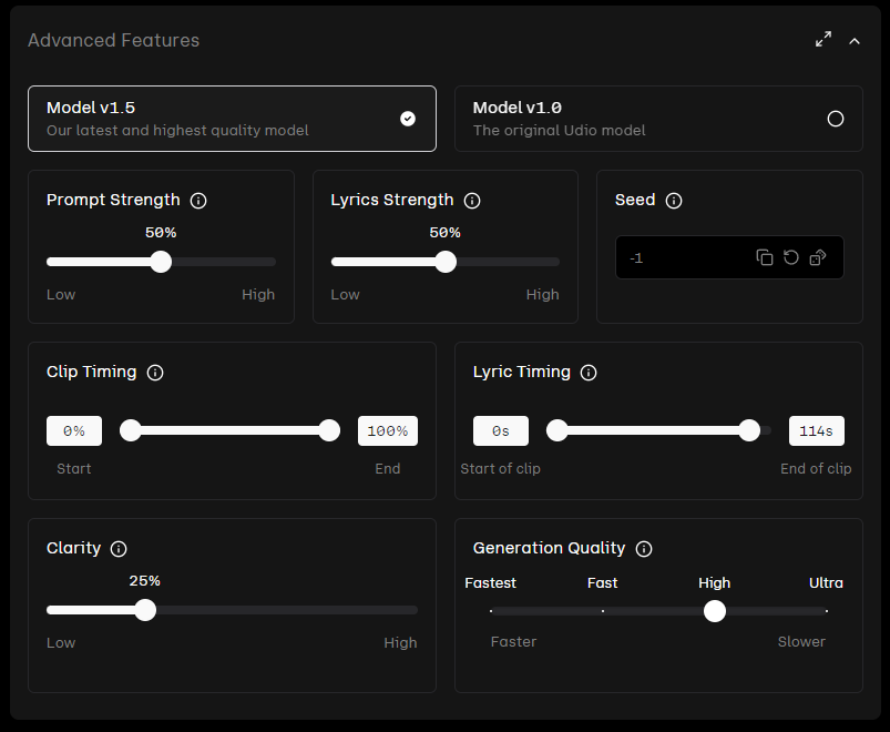 udio_advenced_features_udio-130_seed Udio-130 advenced features seed