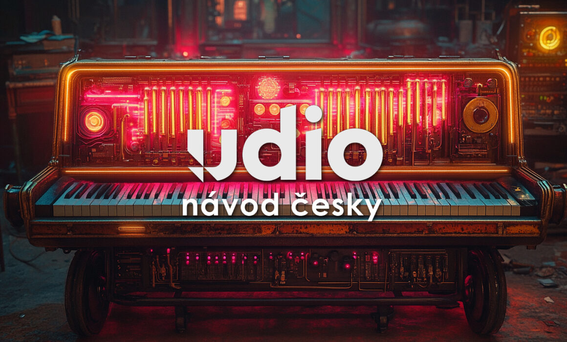 UDIO - AI generování hudby - návod česky