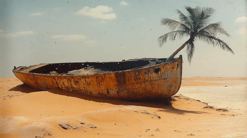 Secrets of Kandahar - Saucers - Ship in the desert
