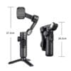 Skládací tříosý gimbal stabilizátor pro chytrý telefon