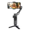 Skládací tříosý gimbal stabilizátor pro chytrý telefon
