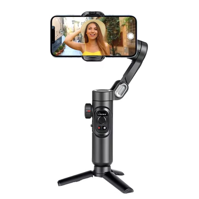 Skládací tříosý gimbal stabilizátor pro chytrý telefon