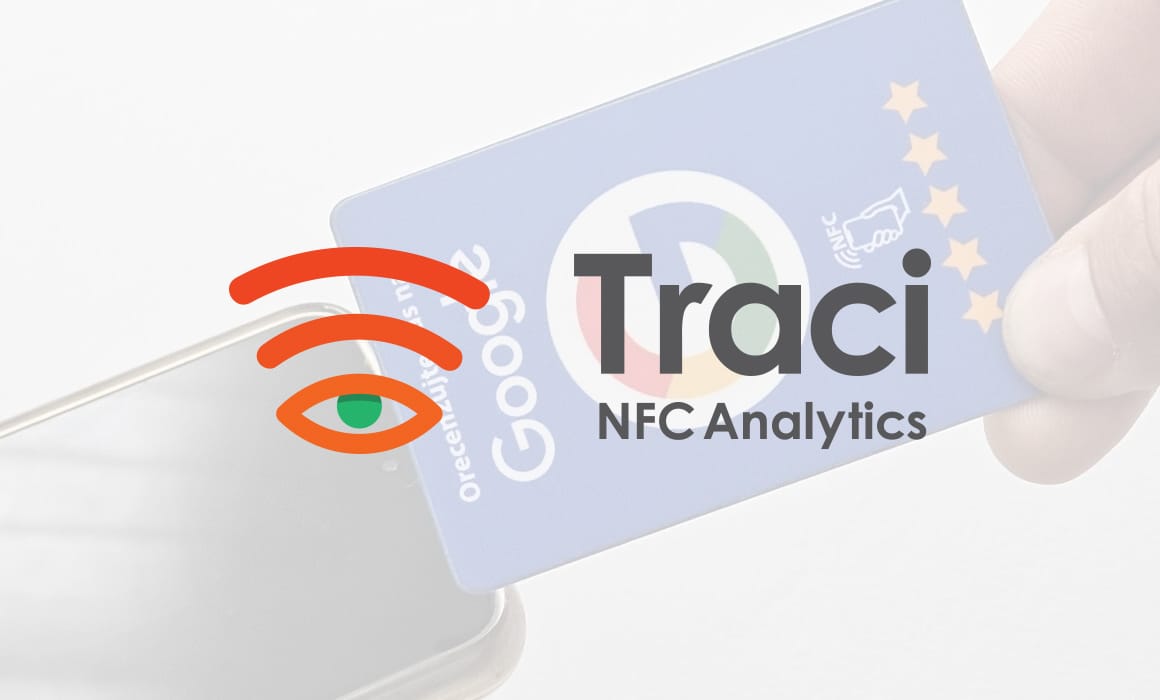 Traci NFC Analytics - Nápověda k pokročilému trasování a počítadlu NFC recenzí hodnocenek.