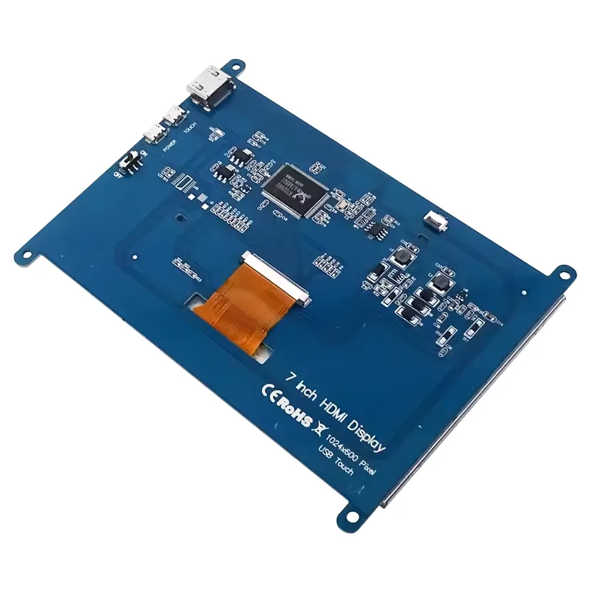 LCD dotykový display s kontorem HDMI a IPS technologií, úhlopříčka 7" pro Raspberry Pi