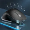 Kvalitní a levná ergonomická bezdrátová herní myš s LED osvětlením, 9 tlačítky, Bluetooth modem, recieverm - M10. Pro gamining i běžnou práci.