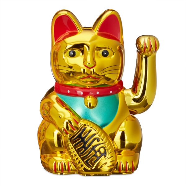 Mávající kočka štěstí Maneki Neko