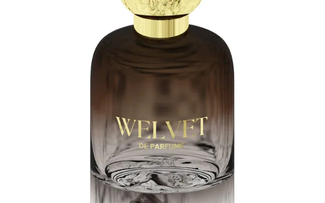 3D vizualizace produktu voňavky s použitím rendrovací technologie V-Ray