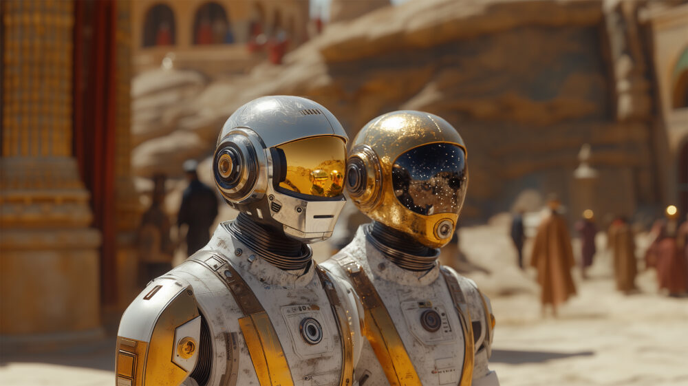 Secrets of Kandahar - Cosmic Dance - Wallpaper - Daft Punk