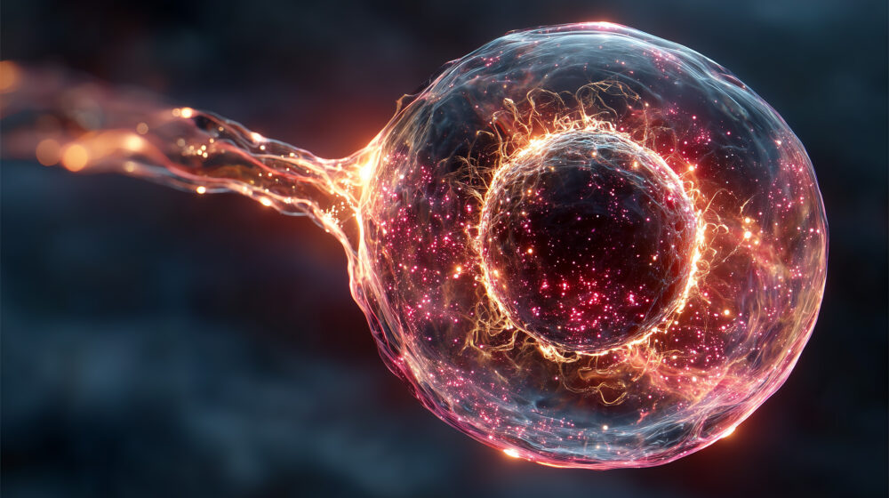Secrets of Kandahar - Cosmic Dance - Wallpaper - Space egg embryo