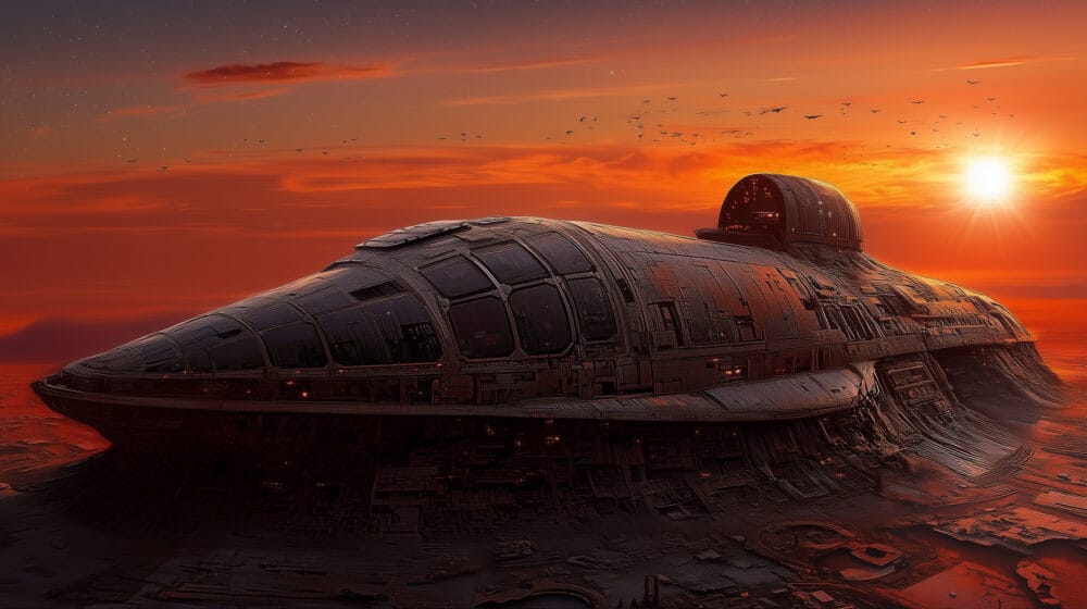Secrets of Kandahar - Cosmic Dance - Wallpaper - Spacecraft