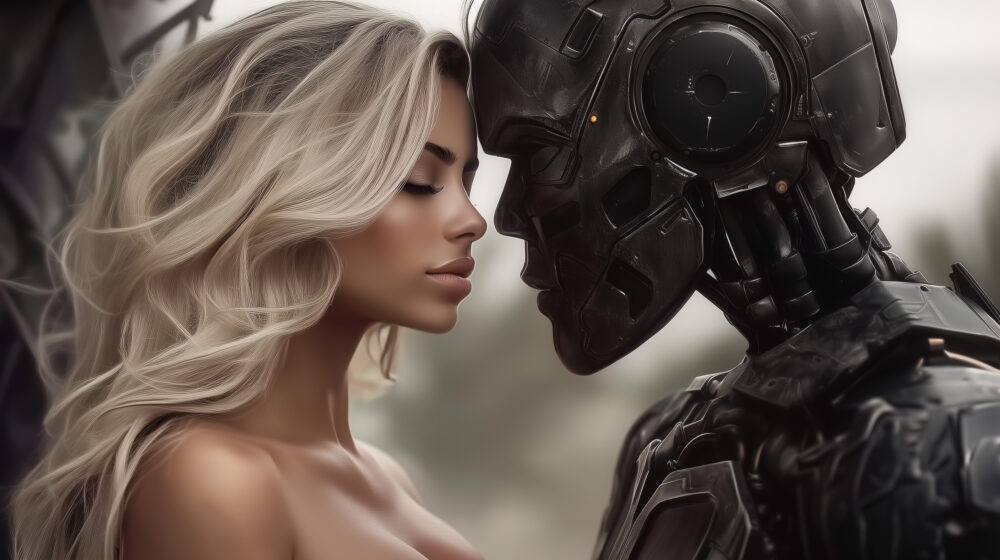 Secrets of Kandahar - Cosmic Dance - Wallpaper - Lenka Baier with robot love