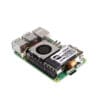 Adaptér PCIe na M.2 (E) pro Raspberry Pi 5 s ventilátorem