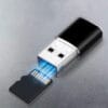 Mini USB 3.0 čtečka karet