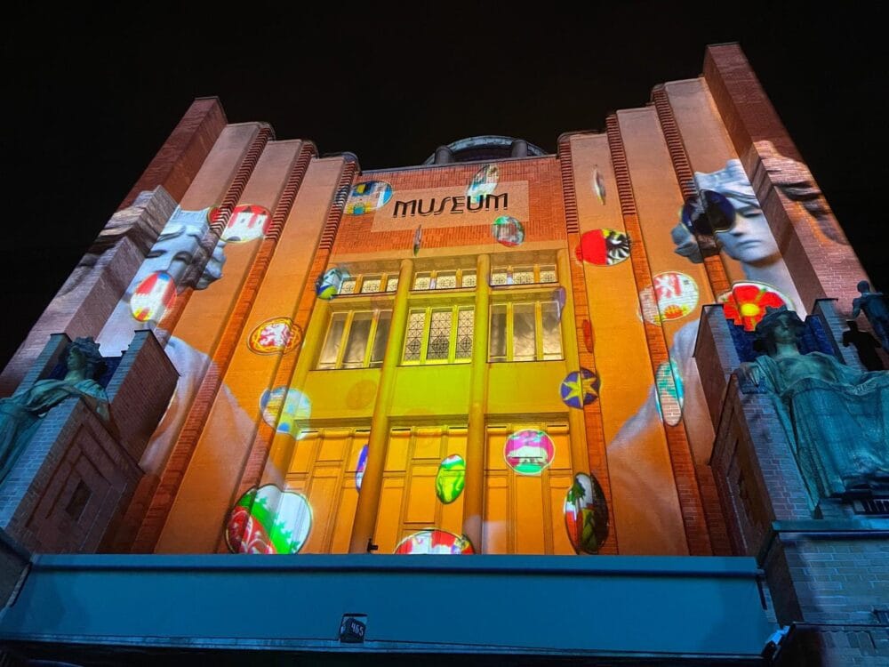 Ráj Králové - Videomapping - Muzem východních Čech - Hradec Králové