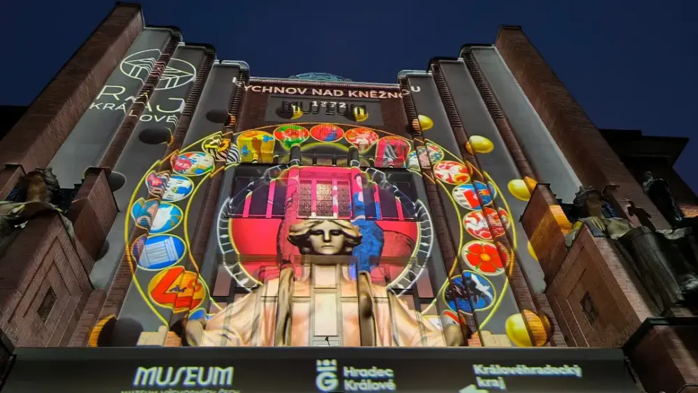 Ráj Králové - Videomapping - Muzem východních Čech - Hradec Králové