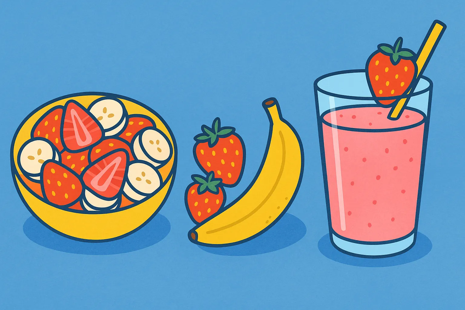 Generovaný obrázek ovoce