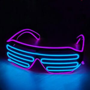Cyberpunk LED brýle