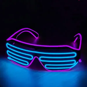 Cyberpunk LED brýle