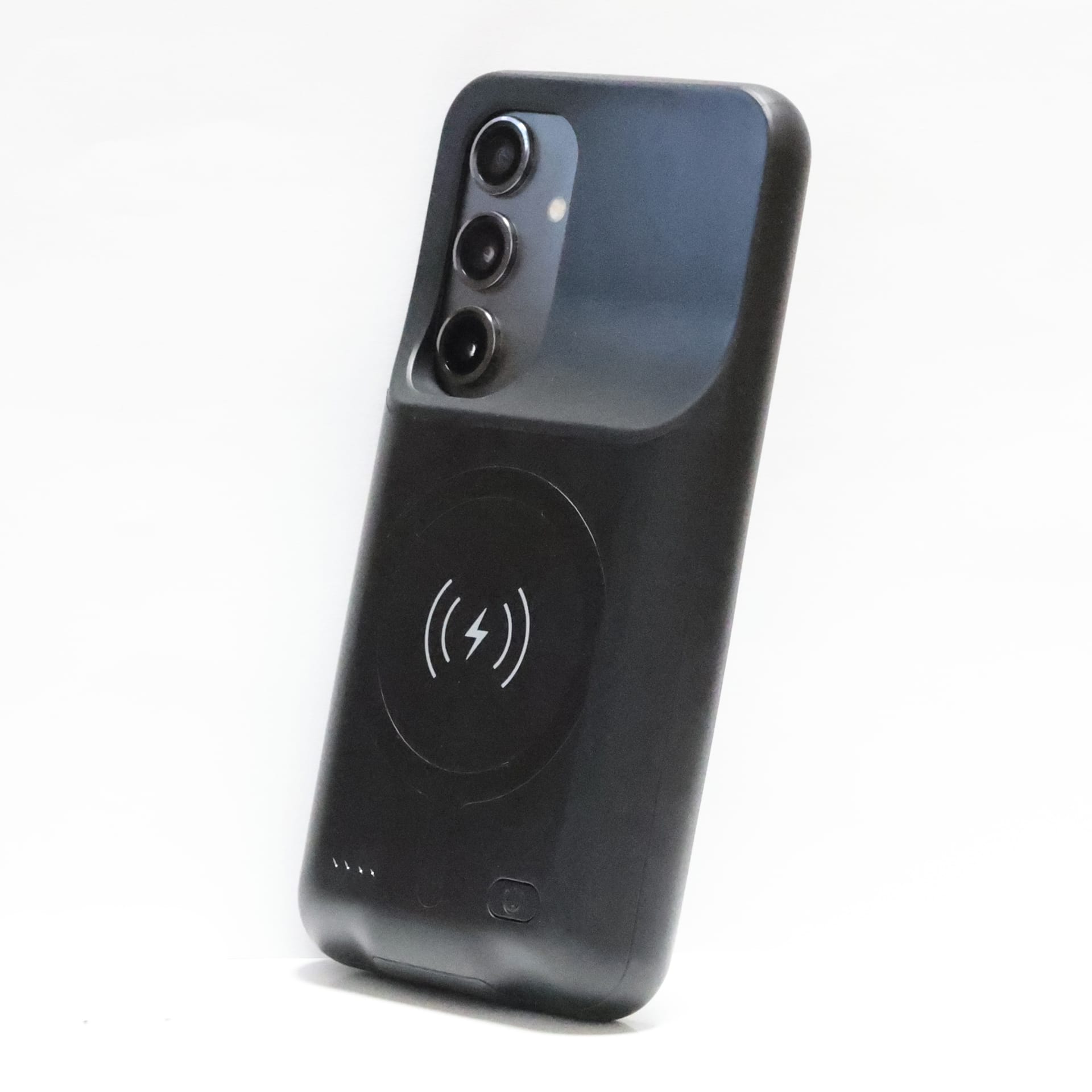 Samsung S24 - silikonové pouzdro s přídavnou baterií a NFC anténou s kapacitou 10000 mAh