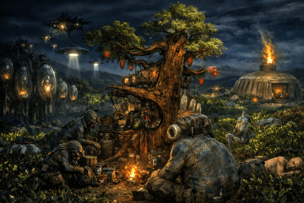 Picnic by the roadside (Zone)