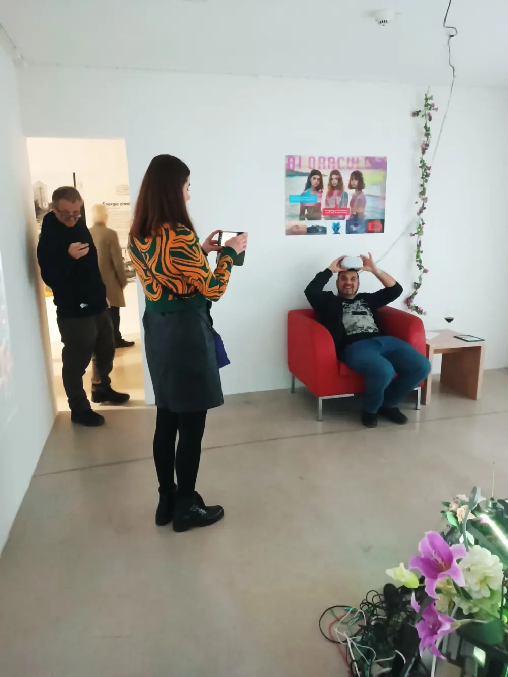 EPO1 Trutnov, výstava umělé inteligenceAI Oraclum