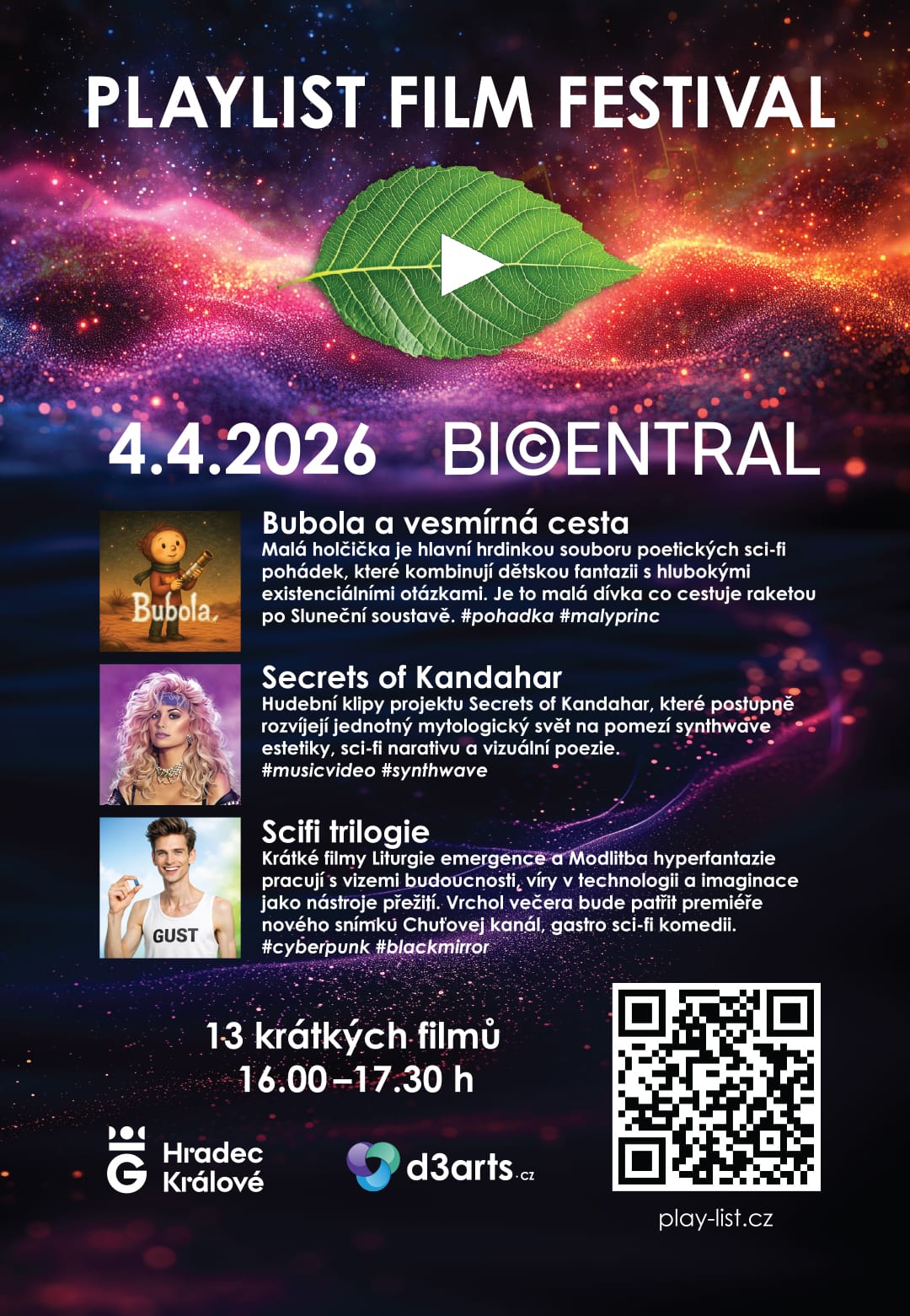 Playlist Film Festival - 4.4.26 Hradec Králové Playlist Film Festival - 4.4.26 Hradec Králové