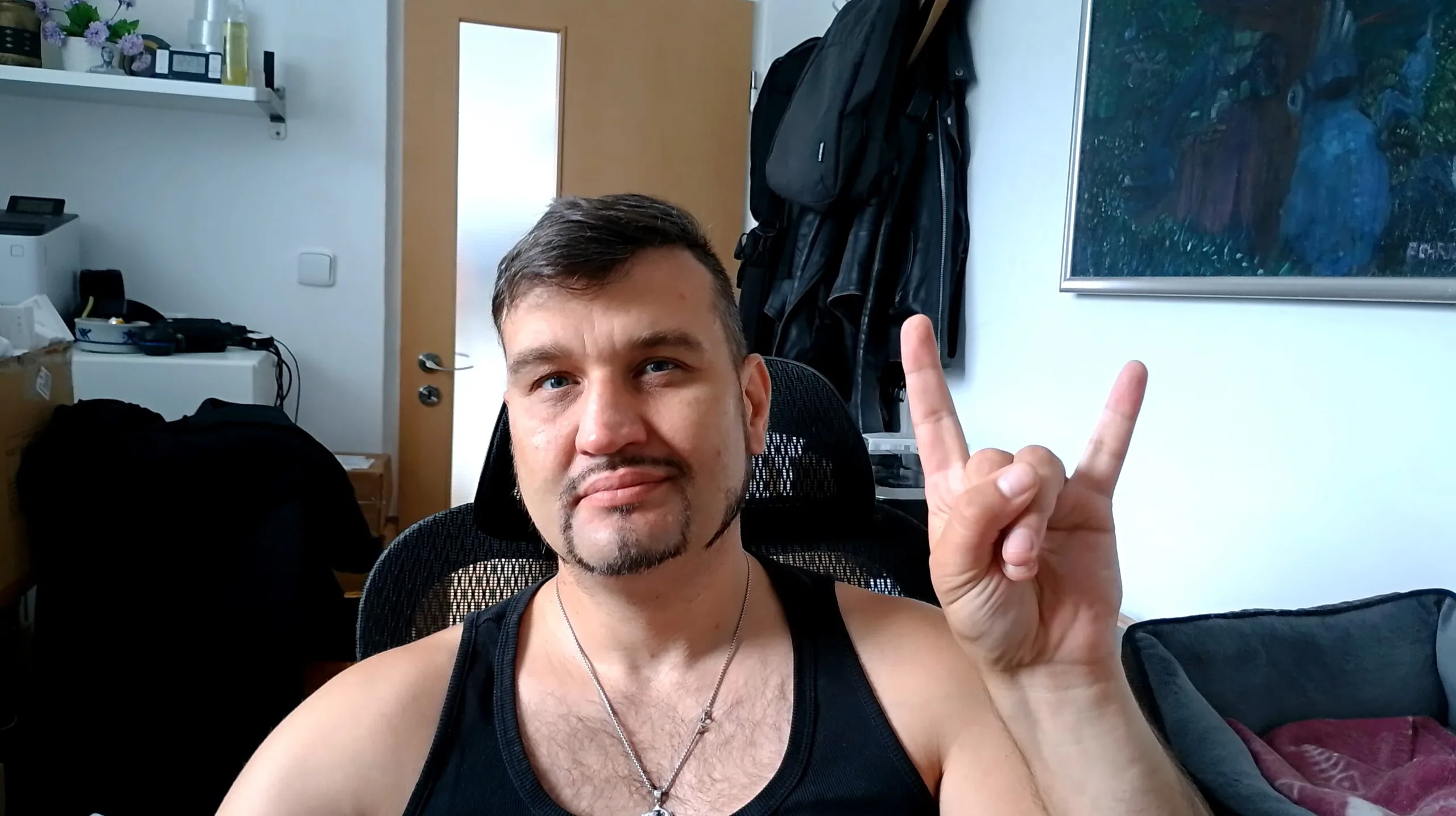 Syrový shot z 4K webkamery
