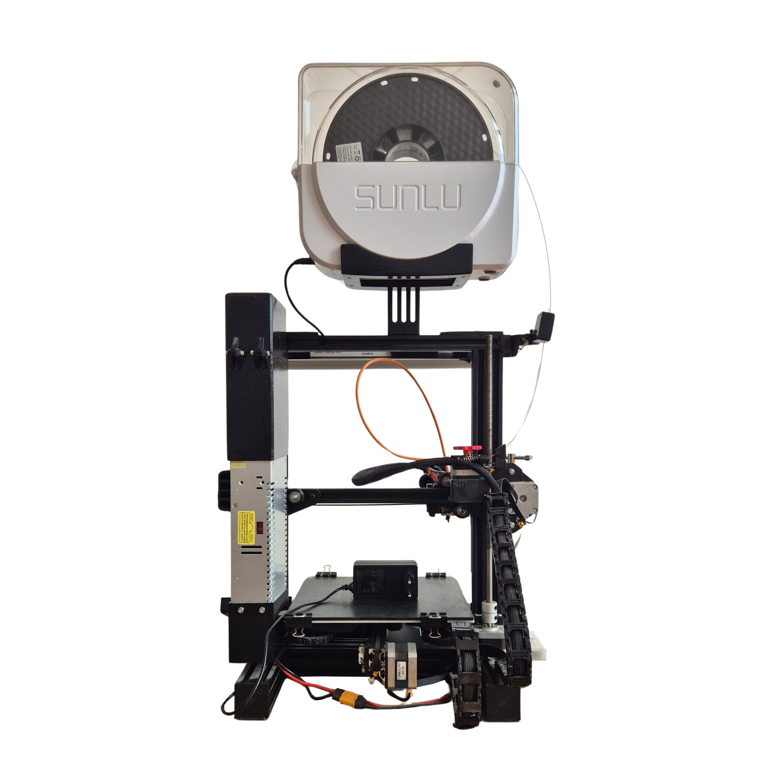 Ender3 modifikovaný s kamerou, OctoPrint, BL-Touch, Sušičkou filamentu