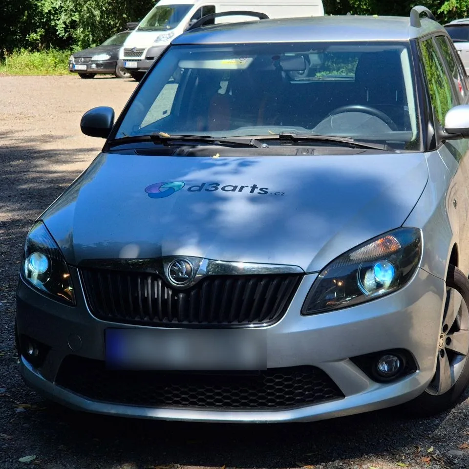 Led světla škoda Fabia