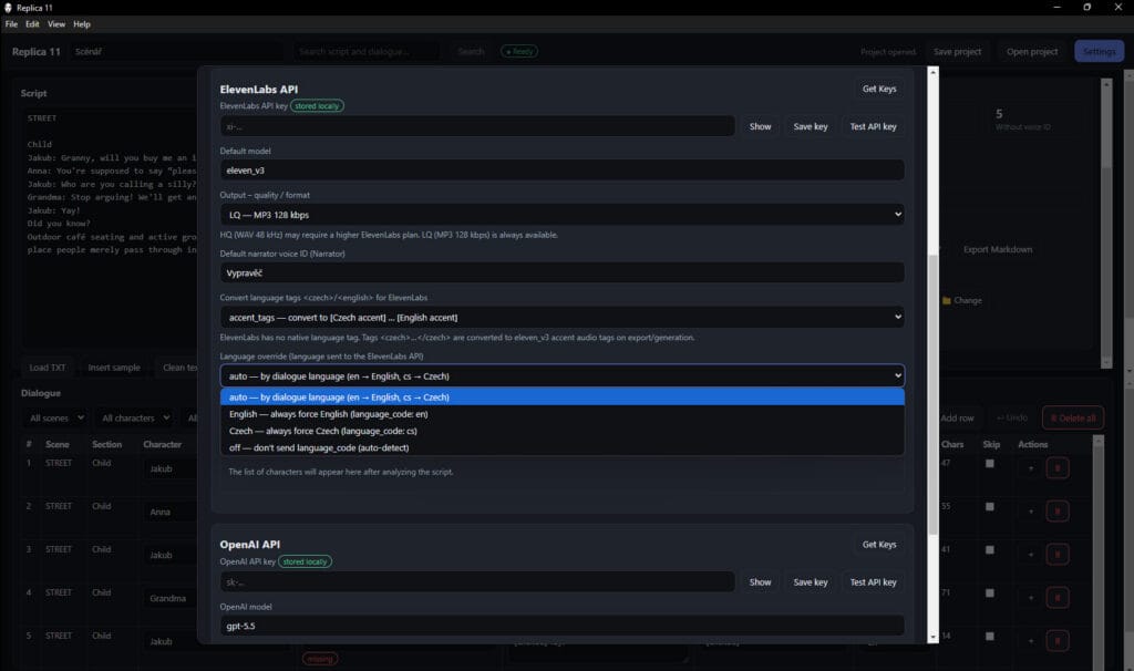 Replica 11 - screenshot