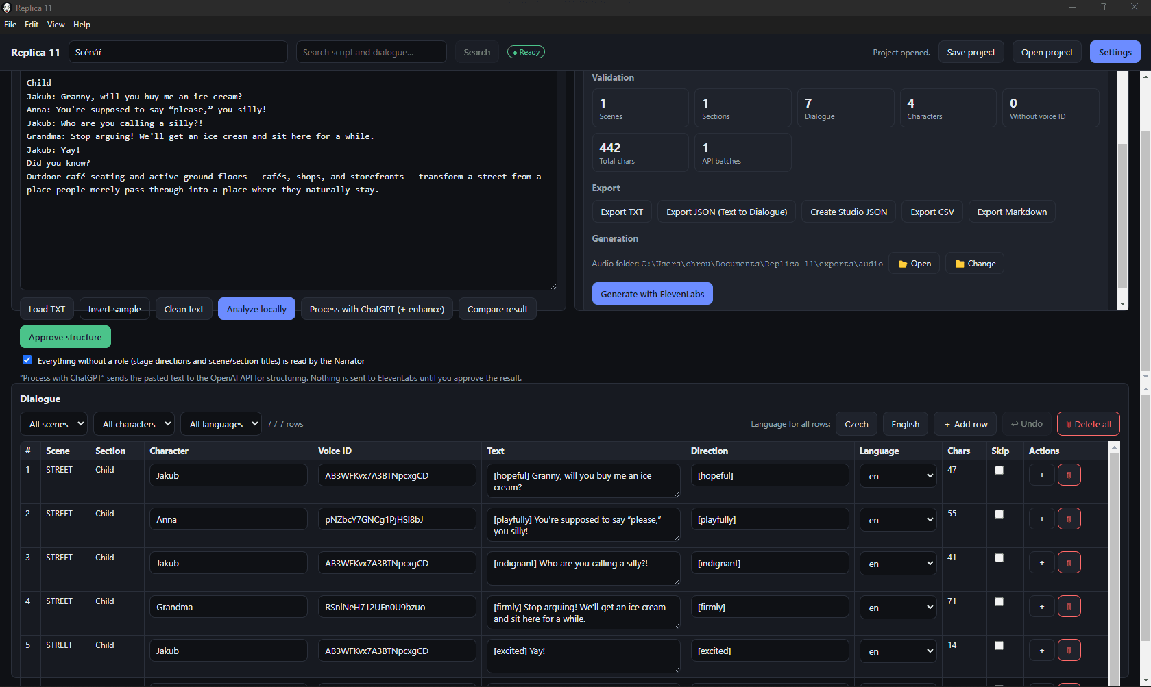 Replica 11 - screenshot