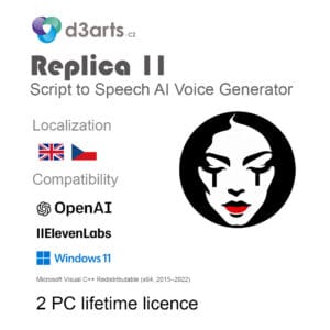 Replica 11 Script to Speech AI Voice Generator